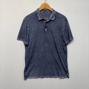 John Varvatos Men Short Sleeve Polo Shirt Top Size Medium Cotton C043 -4